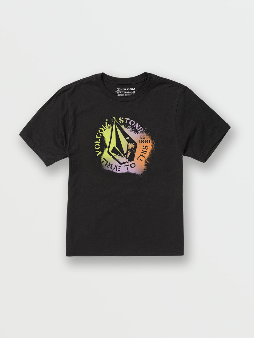 Little Boys Toy Short Sleeve Tee - Black (Y3542230_BLK) [F]