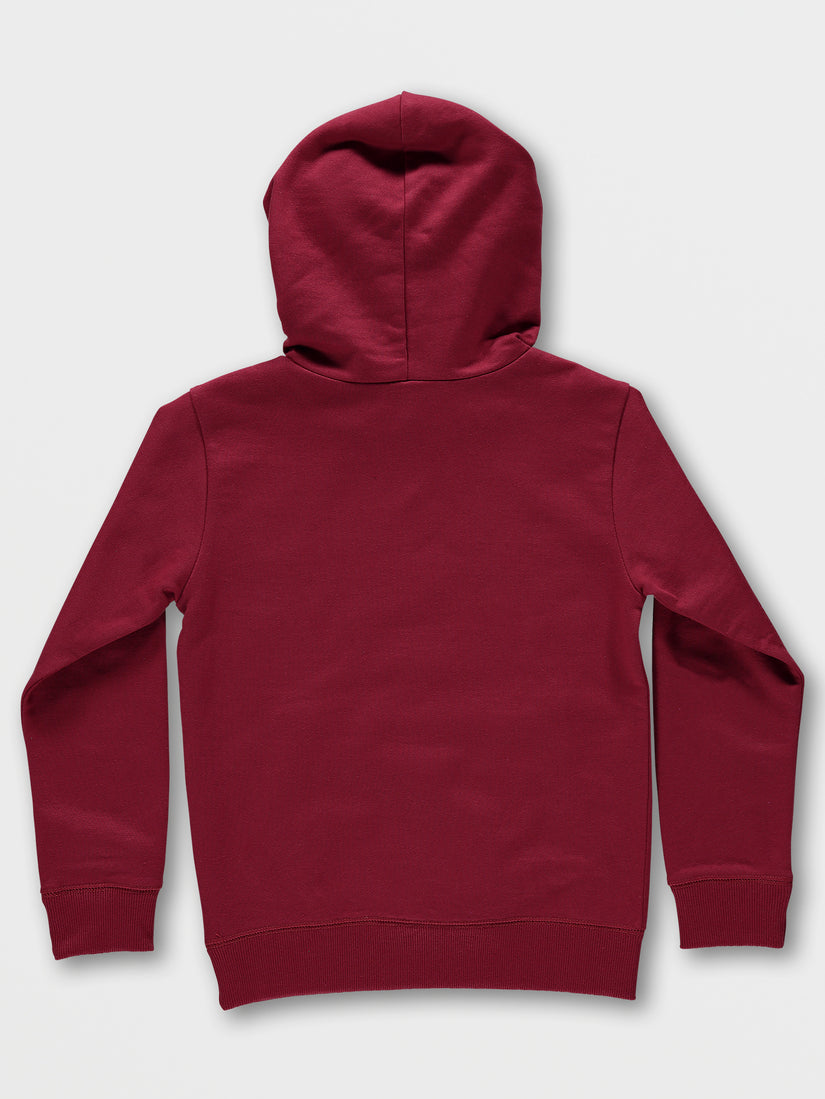 Little Boys Brass Tacks 1.5 Pullover Hoodie - Rio Red