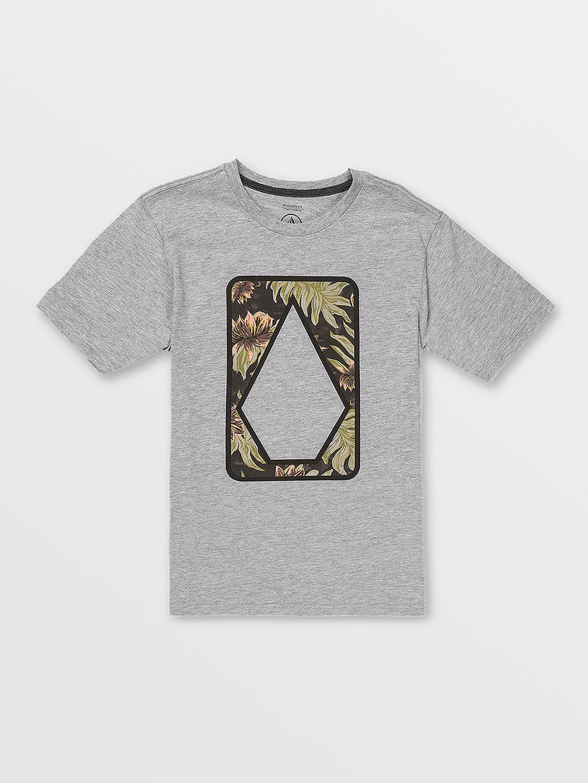 Little Boys Elevator Short Sleeve Tee - Ash Heather