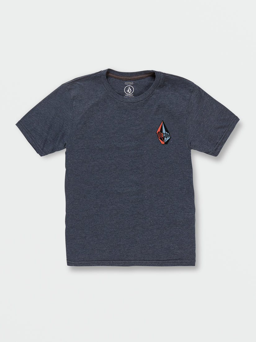 Little Boys Stoneyfill Short Sleeve Tee - Navy Heather (Y5732202_NVH) [F]